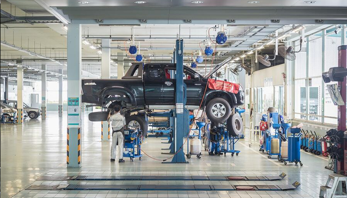 giải pháp làm sạch lĩnh vực oto