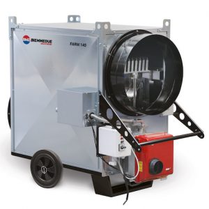 The unit can be installed horizontally or vertically