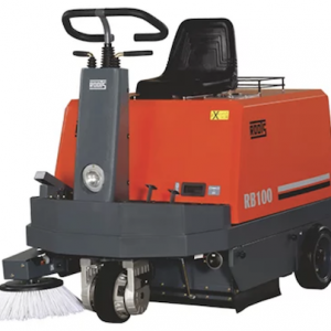 The Roots Sweep RB100 Battery Operated Ride On Sweeper